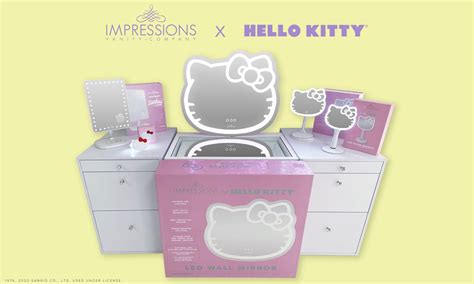 You can easily carry both of our mirrors with you. . Impressions for hello kitty